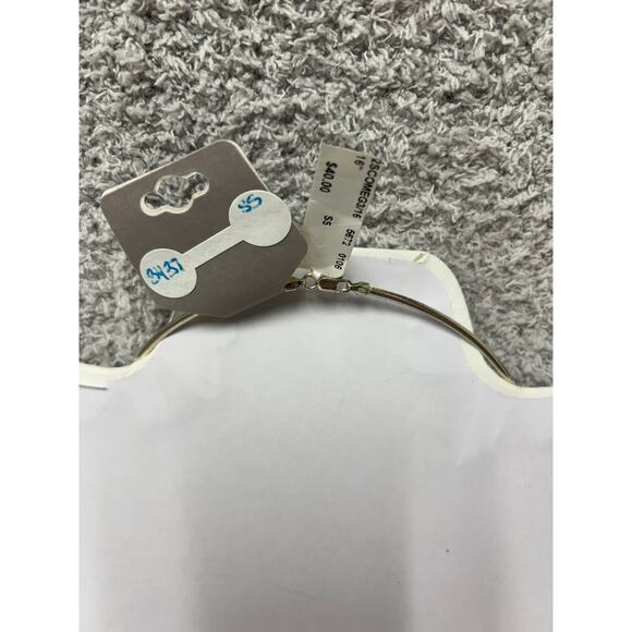 OTC Sterling Silver Omega Necklace Chain 16" NWT #64324 - Picture 2 of 5